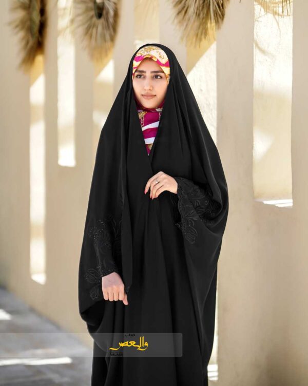 چادر گلدوزی طرح گندم