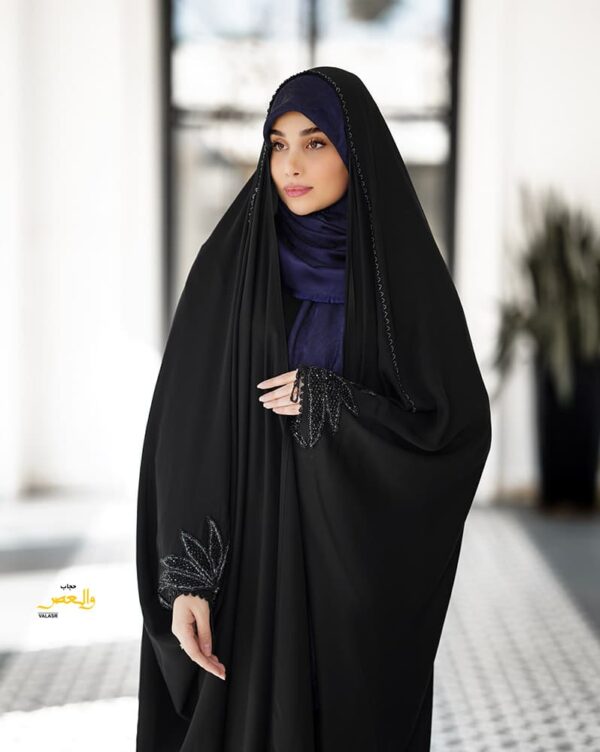 چادر جواهر دوزی طرح رویال