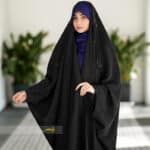 چادر مشکی جواهر دوزی عربی طرح کمند