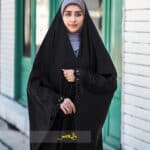 چادر گلدوزی طرح نگارا