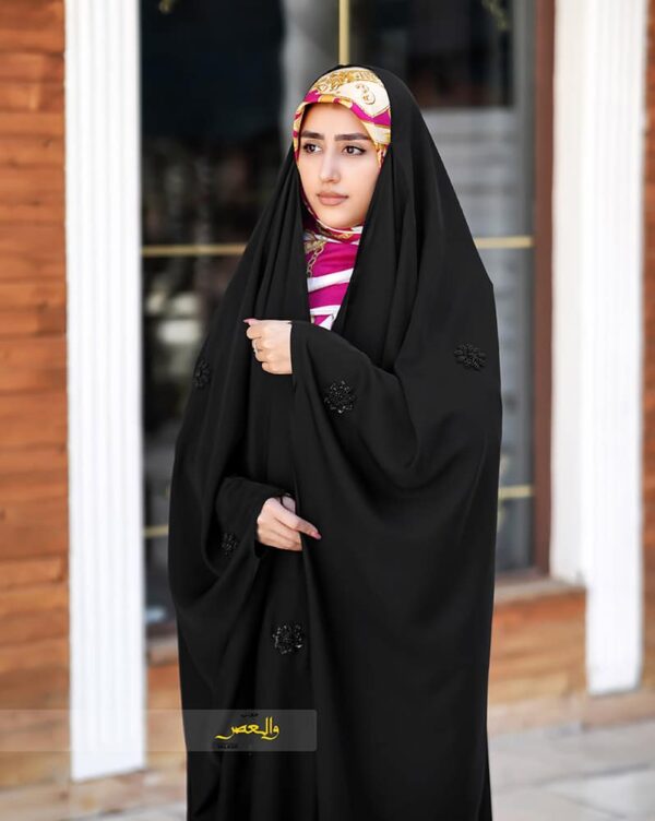 چادر جواهر دوزی طرح پرنیان