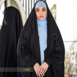 چادر گلدوزی طرح لنا