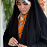 چادر بحرینی ساده