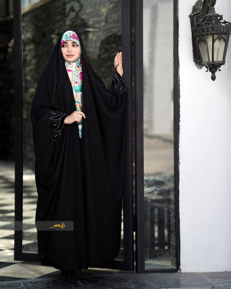 چادر جواهردوزی طرح اطلس - 2
