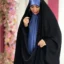 چادر گلدوزی طرح شکوفه