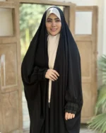 چادر نگین‌دار طرح یاس