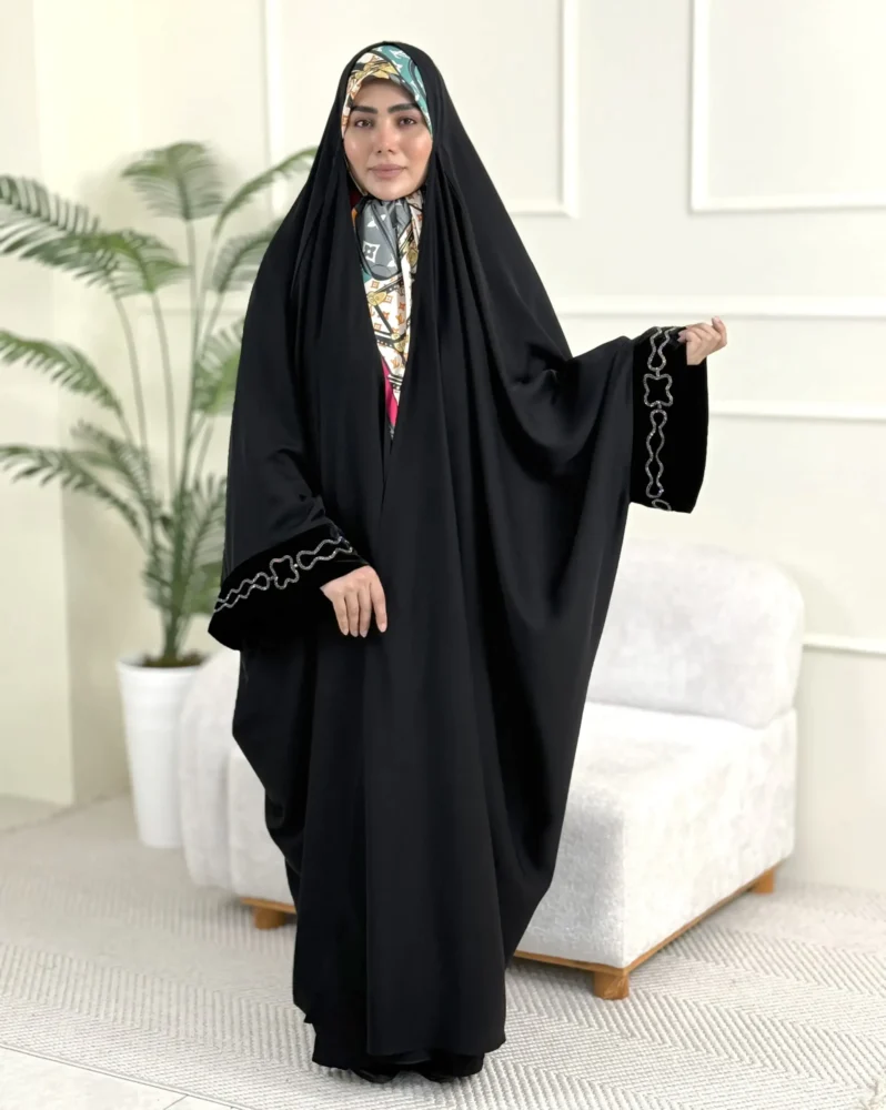 چادر جواهردوزی طرح ارغوان - Image 2