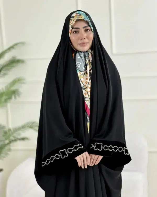 چادر جواهردوزی طرح ارغوان