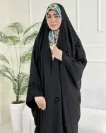 چادرگلدوزی طرح پروانه مخمل پراکنده