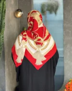 روسری هرمس ژاکارد ابریشم کد 1003 - 2