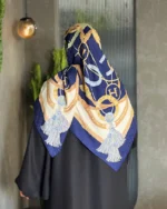 روسری هرمس ژاکارد ابریشم کد 1004 - 3