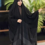 چادر ساده لاینی طوسی