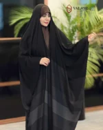چادر ساده لاینی طوسی