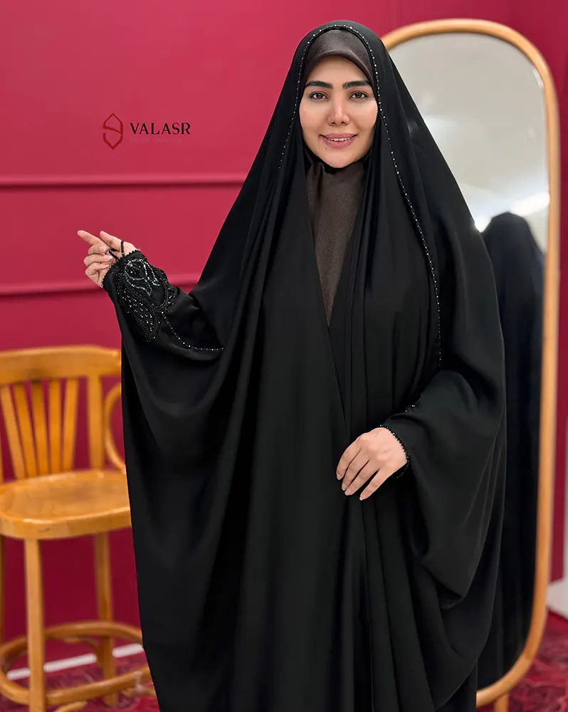 chaodr aida 6 چادر جواهردوزی آیدا